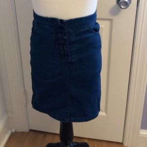 jean skirt